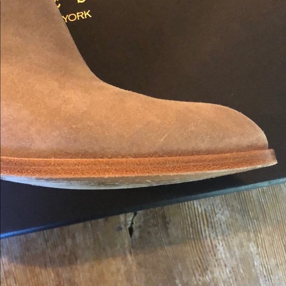 Rag&bone Chelsea Walker Boot Grey suede size 39/9 - Picture 9 of 15